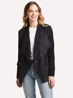 Cupcakes And Cashmere Naomi Jacket -Saintbernard Shop CJ302946 CHARCOAL f2092ed6 dcaa 41c4 ba47 8a6e152791d1