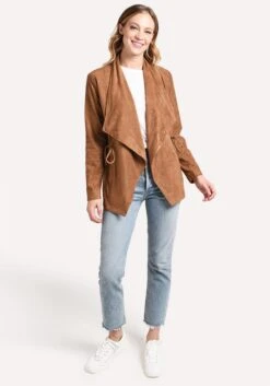 Cupcakes And Cashmere Naomi Jacket -Saintbernard Shop CJ302946 SMOKEBROWNalt3