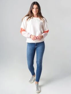Cupcakes And Cashmere Women's Alisha Sweatshirt -Saintbernard Shop CK305145xSOFTBEIGExAlt3 12424729