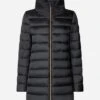 Save The Duck Women's Lydia Puffer Coat -Saintbernard Shop D43620W IRIS15 SxBLACKxPrimary 82984290