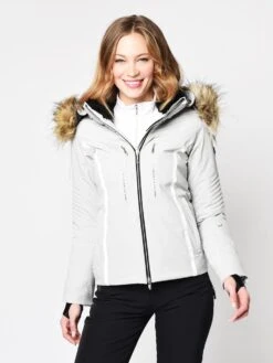 Descente Women`s Layla Faux Fur Jacket