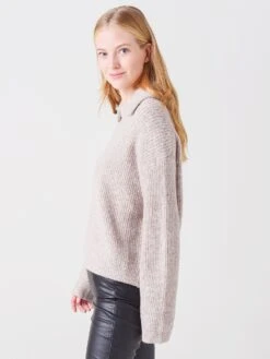 Velvet Women's Eve Sweater 8 Velvet Women's Eve Sweater -Saintbernard Shop EVE05xOATxAlt2 47488905