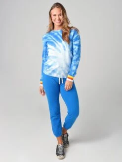 Warm Women's Tie-Dye Sweatshirt 10 Warm Women's Tie-Dye Sweatshirt -Saintbernard Shop F20 513xBLUEMULTIxAlt3 15956625