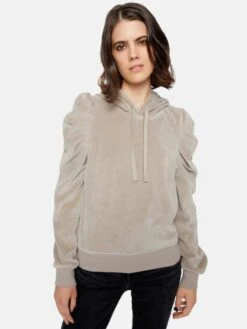 Rebecca Minkoff Women's Janine Hoodie -Saintbernard Shop F2145640xPEARLGREYxPrimary 50969165