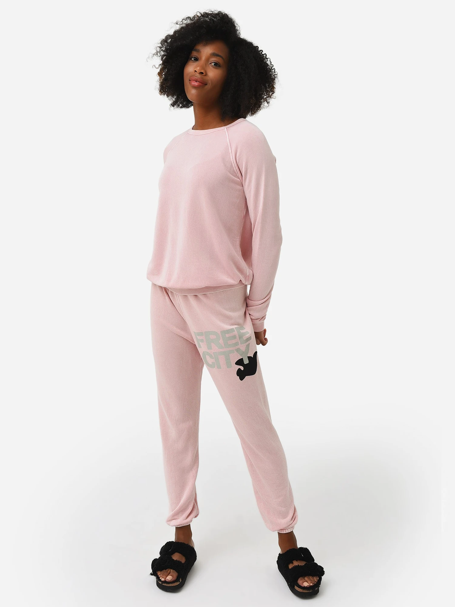 Free City Women's Superfluff Lux Vintagebath Raglan Top 4 Free City Women's Superfluff Lux Vintagebath Raglan Top - Image 2