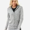 Free City Women's Superfluff Lux VintageBath Zip Hoodie -Saintbernard Shop FCTZIP020xMOONDUSTxPrimary 78595538