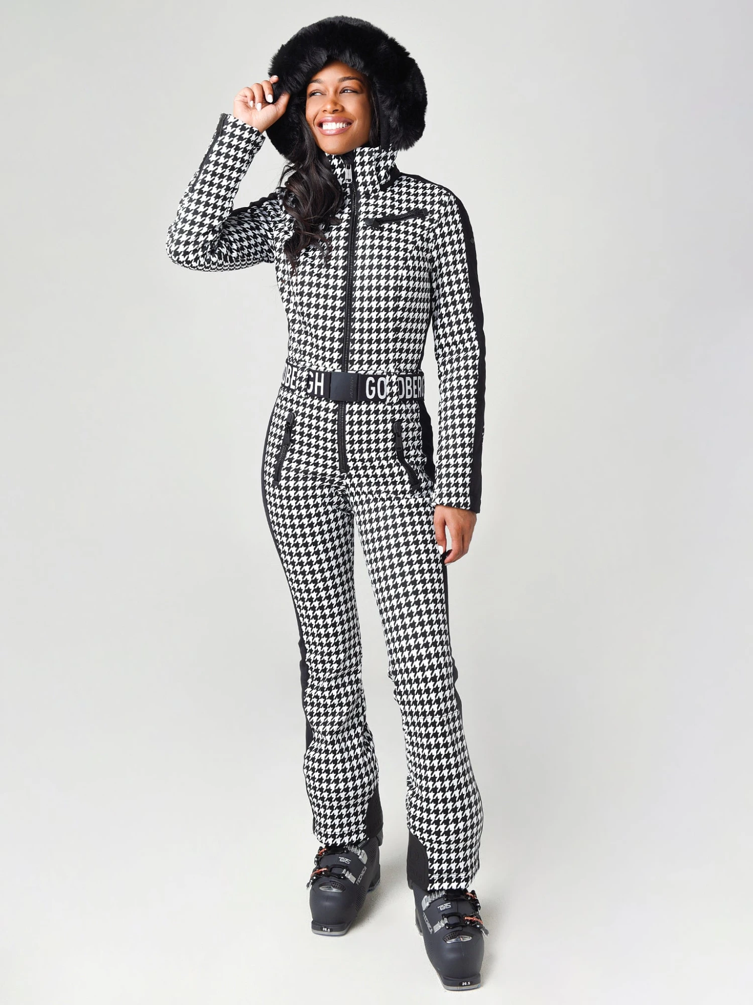 Goldbergh Women's France Jumpsuit Faux-Fur Ski Suit 6 Goldbergh Women's France Jumpsuit Faux-Fur Ski Suit - Image 4