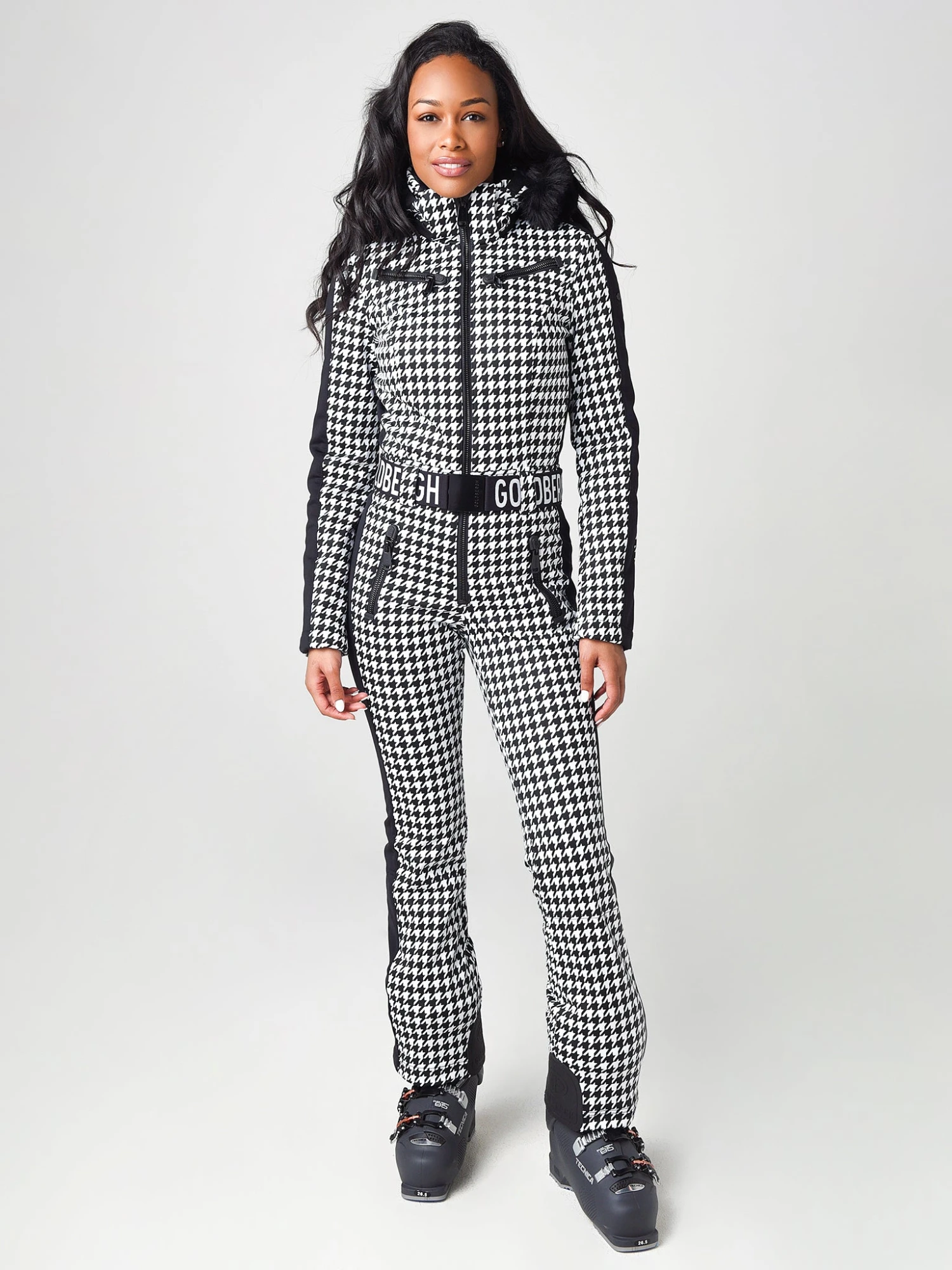 Goldbergh Women's France Jumpsuit Faux-Fur Ski Suit 3 Goldbergh Women's France Jumpsuit Faux-Fur Ski Suit