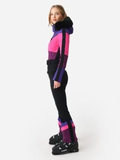 Goldbergh Women's Pearl Faux Fur Jumpsuit -Saintbernard Shop GBS1695224xAMETHYSTxAlt2 81709609