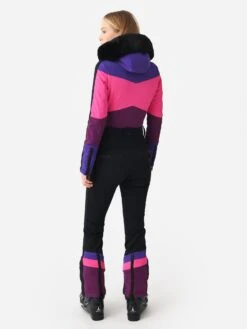 Goldbergh Women's Pearl Faux Fur Jumpsuit -Saintbernard Shop GBS1695224xAMETHYSTxAlt3 81709610