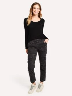 Sundry Women's N61 Camo Trouser -Saintbernard Shop H19 N8 H71T48 SMOKEalt3