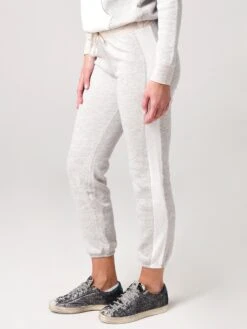 Monrow Women's Color-Block Vintage Sweats -Saintbernard Shop HB006 213xNATURALxAlt1 16310446