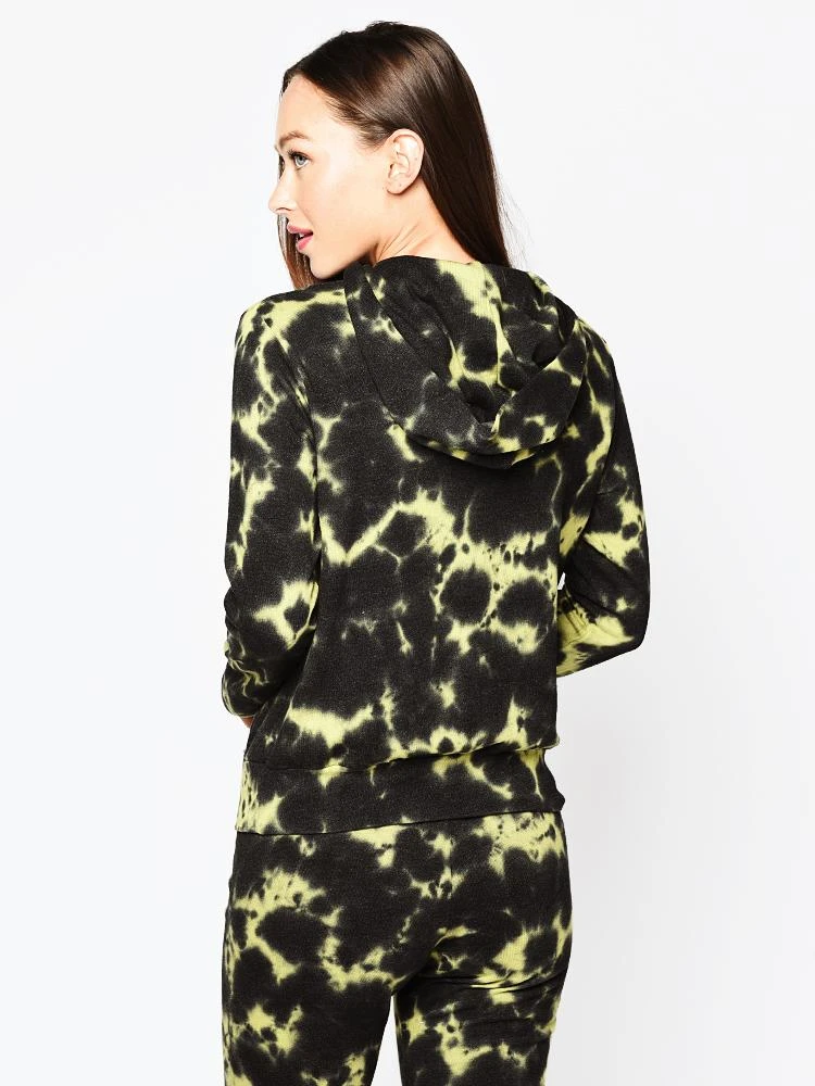 Monrow Pullover Hoody With Black Out Tie Dye 5 Monrow Pullover Hoody With Black Out Tie Dye - Image 3