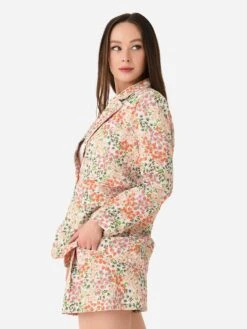 DRA Women's Vicente Blazer 8 DRA Women's Vicente Blazer -Saintbernard Shop J0483DxSPRINGBLOOMSxAlt3 95539643