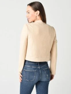 Jack Women's Dive Bomb Biker Jacket -Saintbernard Shop JJ102812 LTSIENNAalt2