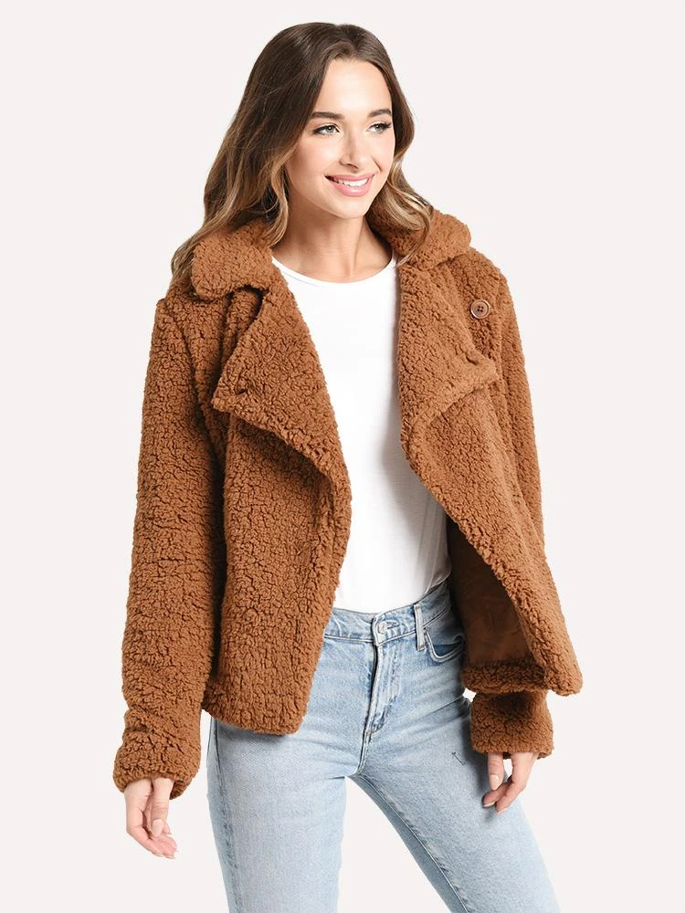 Jack Women's Soft Skills Faux Fur Jacket 4 Jack Women's Soft Skills Faux Fur Jacket - Image 2