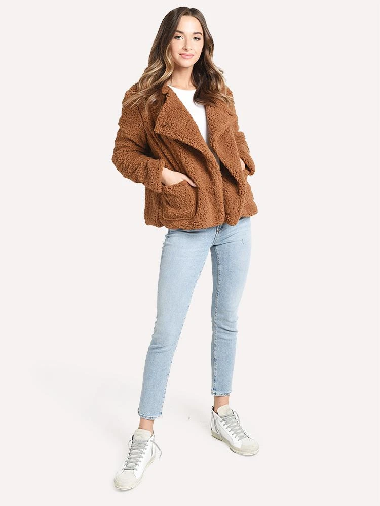 Jack Women's Soft Skills Faux Fur Jacket 6 Jack Women's Soft Skills Faux Fur Jacket - Image 4