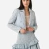 LoveShackFancy Women's Carterio Crop Blazer -Saintbernard Shop LJ139 1365xSHIMMERINGDUSKxPrimary 96510266