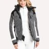 Kjus Women's Varuna Jacket 1 Kjus Women's Varuna Jacket -Saintbernard Shop LS15 G30 STEELGREYMEL WHT
