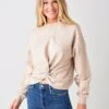 Frame Women's Twisted Sweatshirt -Saintbernard Shop LWAC0368xOATMEALHEATHERxPrimary 28064236