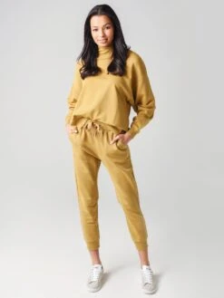 Frame Women's Funnel Neck Sweatshirt -Saintbernard Shop LWAC0370xVINTAGECAMELxAlt3 21863987