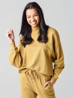 Frame Women's Funnel Neck Sweatshirt