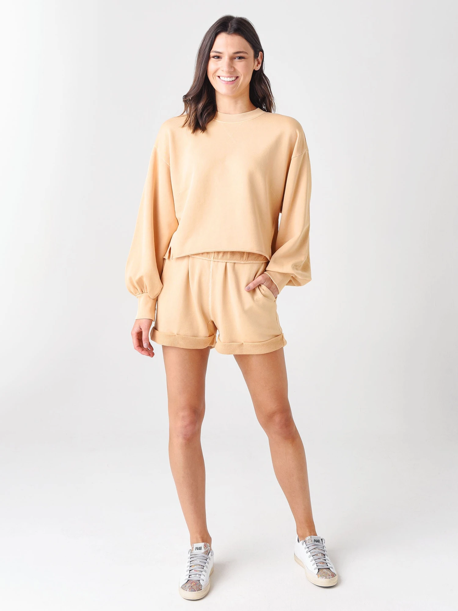 Frame Women's Easy Shirtail Sweatshirt 4 Frame Women's Easy Shirtail Sweatshirt - Image 2