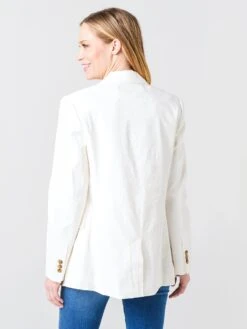 Frame Boyfriend Blazer -Saintbernard Shop LWOT0471xBLANCxAlt2