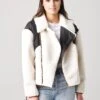 Frame Women's Fleece Mix Jacket 1 Frame Women's Fleece Mix Jacket -Saintbernard Shop LWOT0627xOFFWHITEMULTIxPrimary 20987375