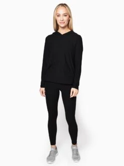 Beyond Yoga Set It Free Hoodie -Saintbernard Shop LWSD7613 DARKESTNIGHTalt1