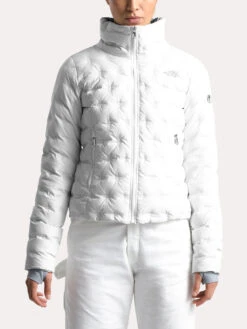 The North Face Women's Holladown Crop Jacket -Saintbernard Shop NF0A3MHG TNFWHITEalt2