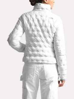 The North Face Women's Holladown Crop Jacket -Saintbernard Shop NF0A3MHG TNFWHITEalt3