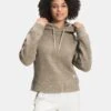 The North Face Women’s Wool Harrison Pullover Hoodie -Saintbernard Shop NF0A5AACxFLAXHEATHERxPrimary 45359911