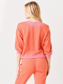 Velvet Women's Olivette Sweatshirt -Saintbernard Shop OLIVETTE04xNECTARINExAlt3 33594363