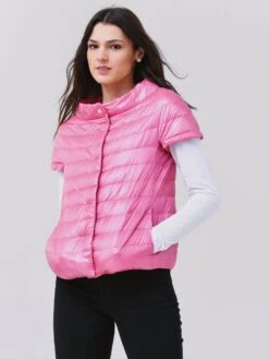 Herno Women's Woven Short Sleeve Jacket -Saintbernard Shop PI0003DICxBIGBUBBLExPrimary 60724577