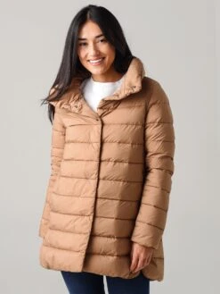 Herno Women's Matte Nylon A-Line Hilo Jacket