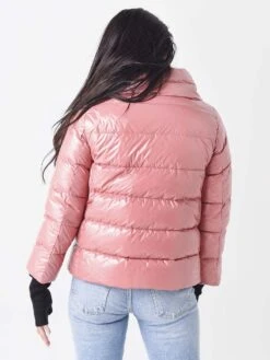 Herno Women's Gloss Cape Jacket 16 Herno Women's Gloss Cape Jacket -Saintbernard Shop PI0837Dx4130ROSAxAlt3 49669877