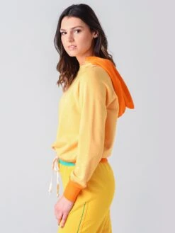 Warm Women's Boyfriend Sweatshirt Hoodie -Saintbernard Shop PS21 502xMELONDIPDYExAlt2 25059755