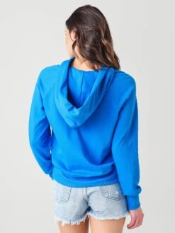 Warm Women's Boyfriend Hoodie -Saintbernard Shop PS21 503xROYALBLUEPRINTEDxAlt3 25123762