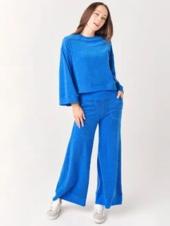 Warm Women's Minimal Sweatshirt -Saintbernard Shop SS21 529xBLUExAlt1 33325340