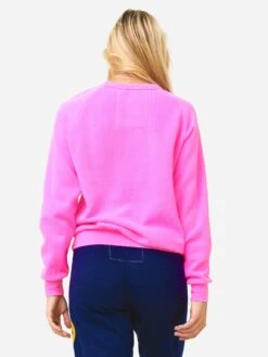 Aviator Nation Women's Bolt Fade Sweatshirt -Saintbernard Shop SWBTFDxELECTRICPINKPINKPURPLExAlt4 72286983