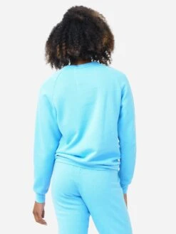 Aviator Nation Women's Bolt Fade Sweatshirt -Saintbernard Shop SWBTFDxSKYPINKPURPLExAlt3 70468963