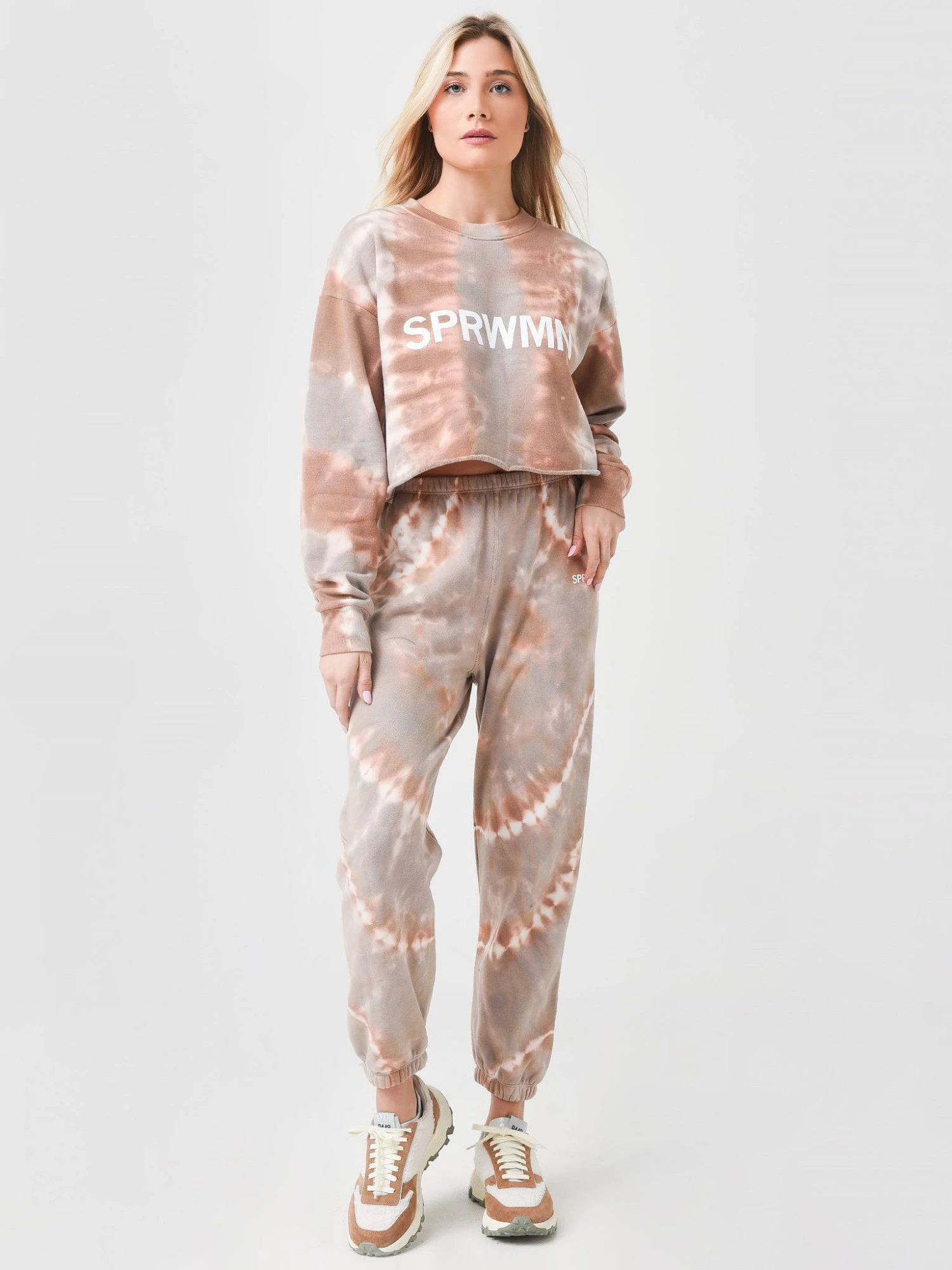 SPRWMN Women's Cropped Logo Sweatshirt 4 SPRWMN Women's Cropped Logo Sweatshirt - Image 2