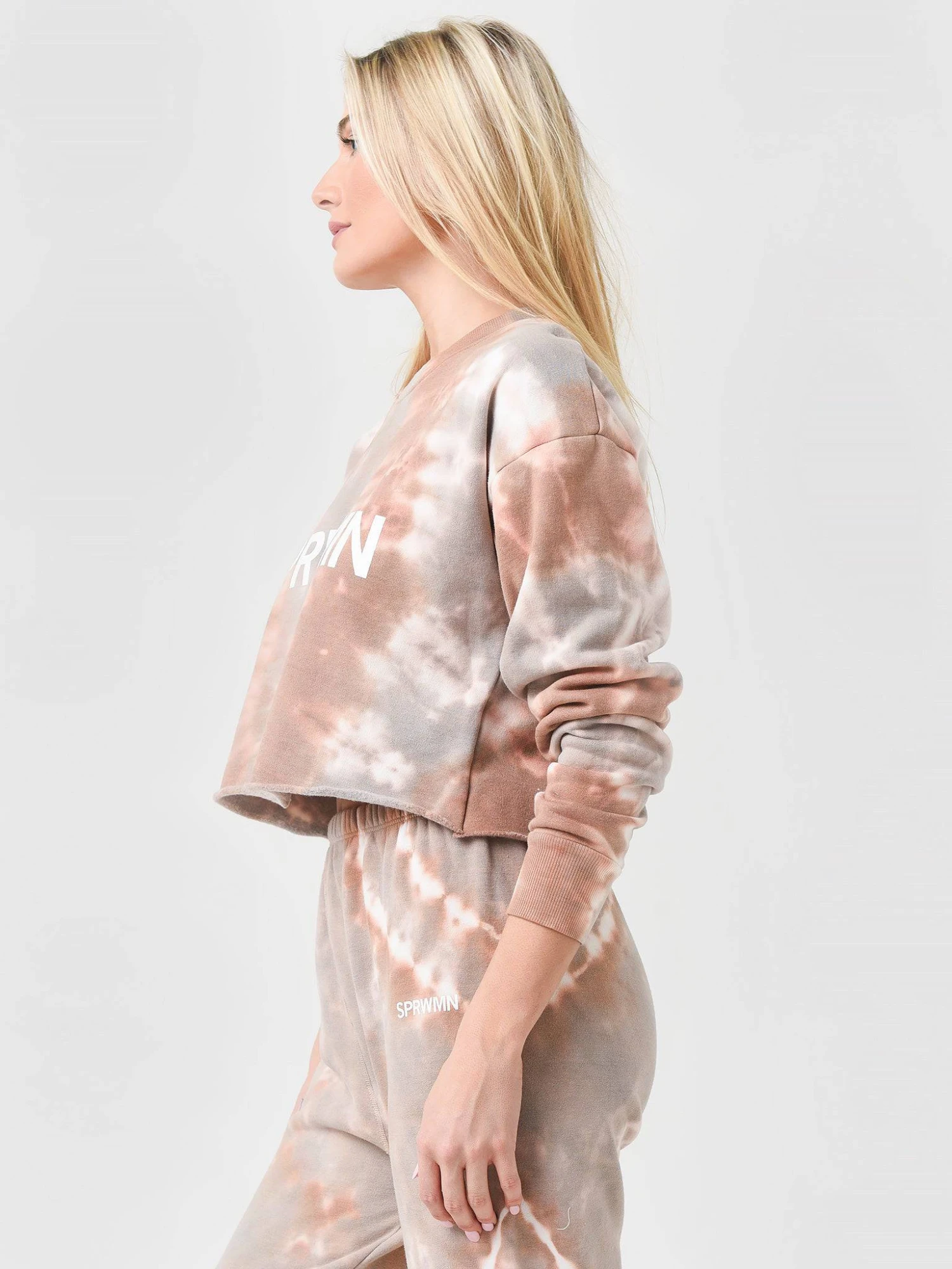 SPRWMN Women's Cropped Logo Sweatshirt 5 SPRWMN Women's Cropped Logo Sweatshirt - Image 3