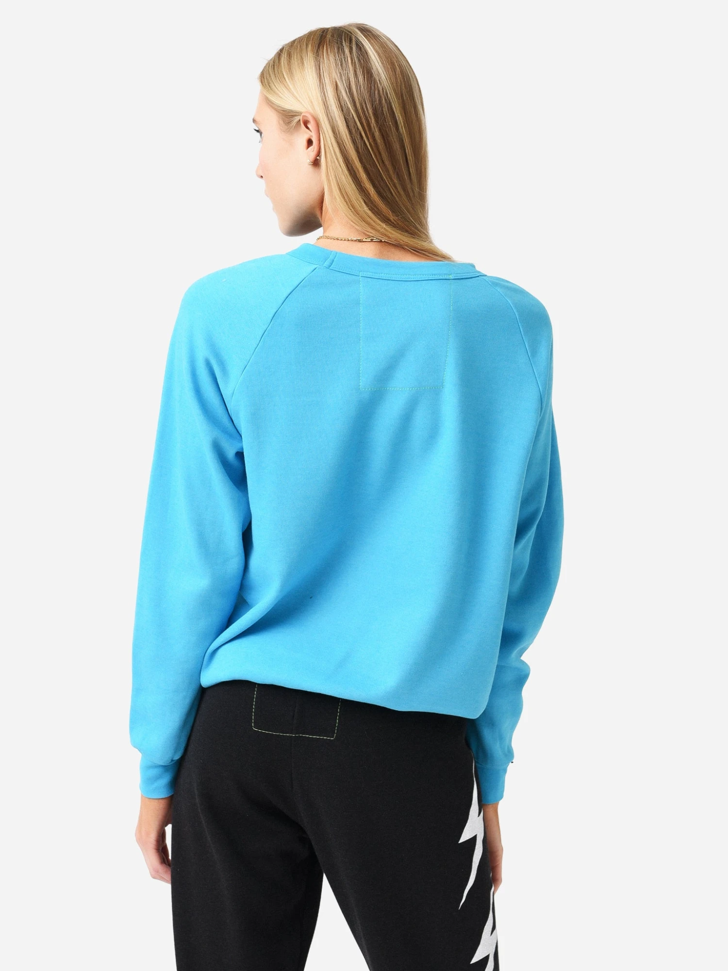 Aviator Nation Women's Lightweight Logo Crew Sweatshirt 6 Aviator Nation Women's Lightweight Logo Crew Sweatshirt - Image 4