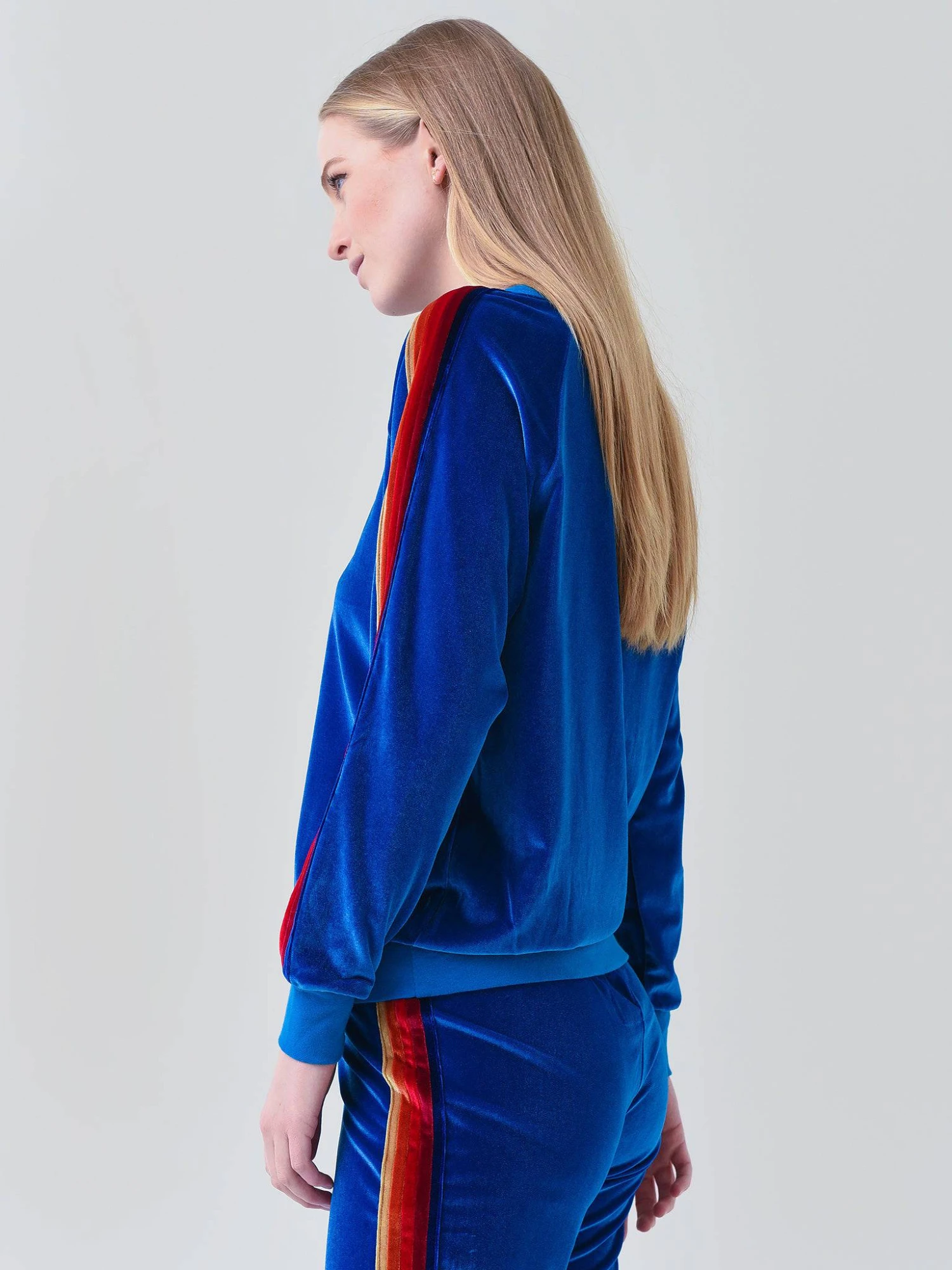 Aviator Nation Women's Classic Velvet Sweatshirt 5 Aviator Nation Women's Classic Velvet Sweatshirt - Image 3