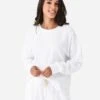 Perfect White Tee Women's Emmy Reverse French Terry Sweatshirt 2 Perfect White Tee Women's Emmy Reverse French Terry Sweatshirt -Saintbernard Shop T145 EMMYxWHITExPrimary 99351161