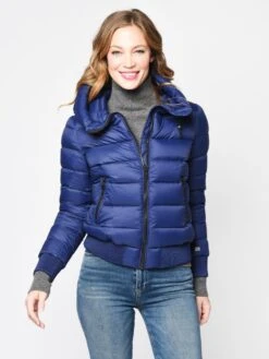 Soia & Kyo Women's Tiphanie N Down Jacket -Saintbernard Shop TIPHANIE N LAPISalt4