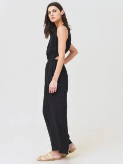 Velvet Women's Vivi Jumpsuit -Saintbernard Shop VIVI05xBLACKxAlt1 67456895
