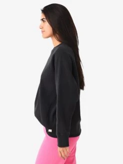 Vuori Women's Restore Oversized Crew Sweatshirt -Saintbernard Shop VW265xWASHEDBLACKxAlt2 81092632